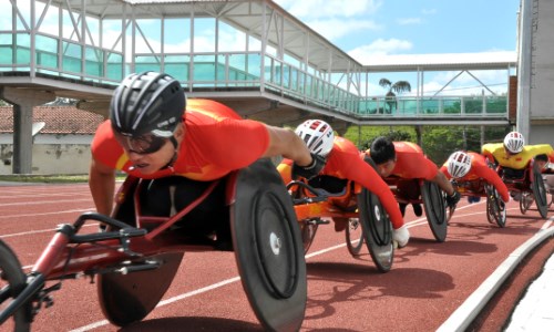 Arena Esportiva de Volta Redonda recebe delegações da China e Índia para treinamento para Jogos Paralímpicos Rio 2016